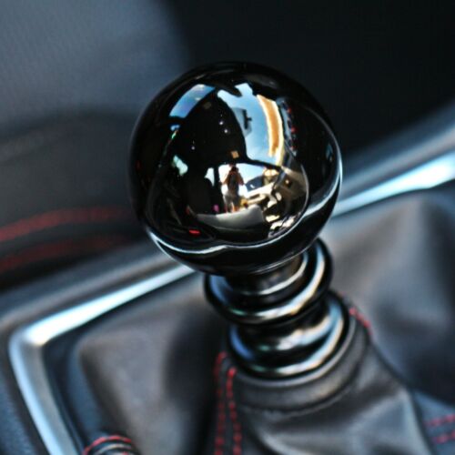 SSCO PB CANDY RED BLK 550 GRAMS WEIGHTED SHIFT KNOB SHIFTER SPHERE FITS POKEBALL - Picture 7 of 7