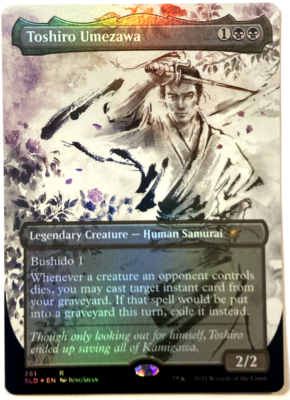 MTG Toshiro Umezawa *FOIL* Secret Lair Kamigawa Ink 261 NM | eBay