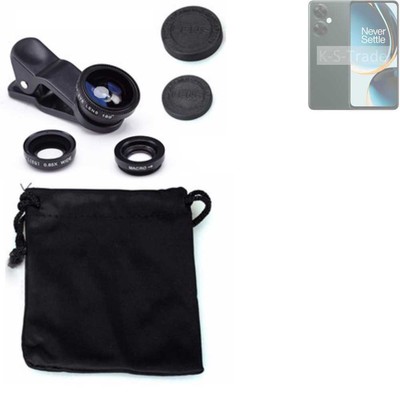 Kamera Linsen für OnePlus Nord CE 3 Lite 5G Weitwinkel Makro Fisheye Augsatz Li