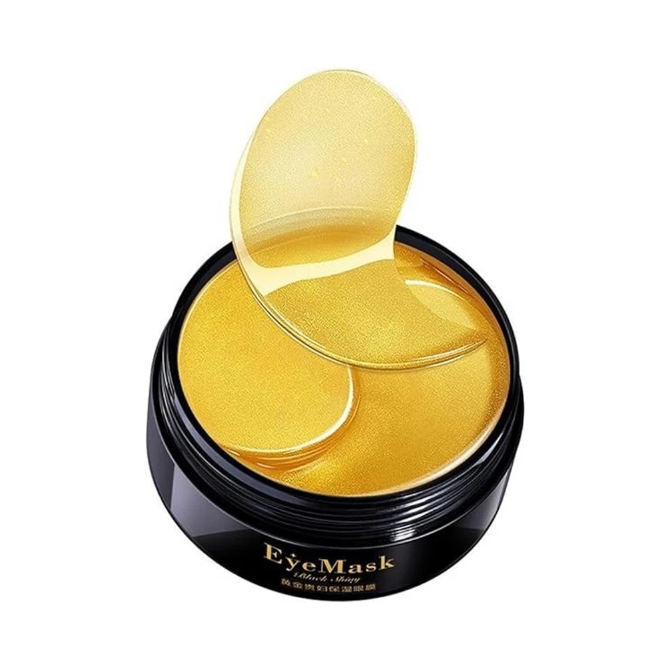 30 Pairs Dark Circle Gel Collagen Under Eye Patches Pad Mask Anti-Wrinkle Gold * - Image 2 of 4