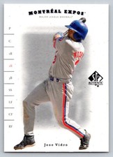 2001 SP Authentic #65 Jose Vidro Montreal Expos