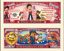 OUR PAW PATROL DOLLAR BILL (25 Bills)