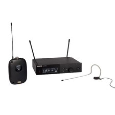 Shure Slxd14/153b Digital Earworn Wireless System With Mx153 Earset, Black