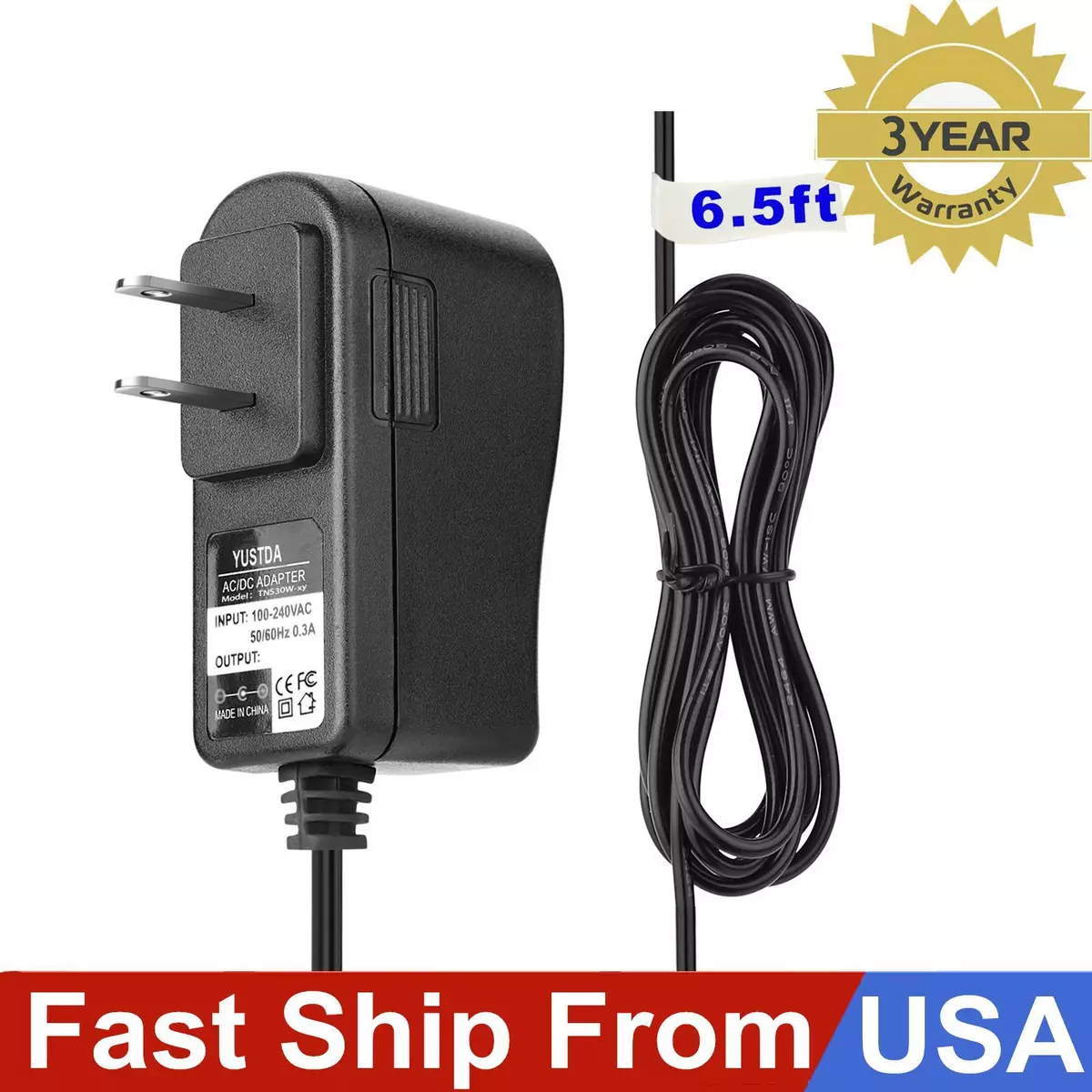 AC adapter Cable for NordicTrack AudioStrider 600 CX650 800 CX920