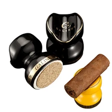 Galiner Ceramic Cigar Holders Cigar Stands 1 Slot Cigarette Rest Mini Portable