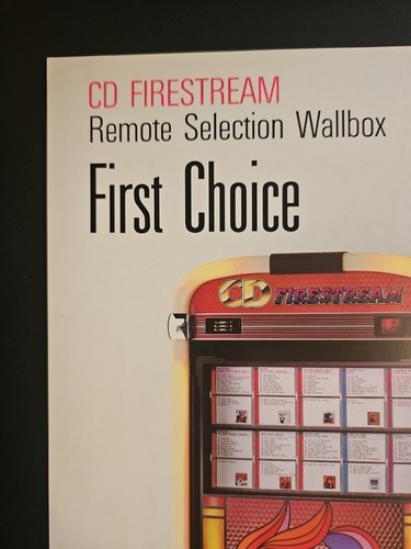 NSM CD Firestream Wallbox 1989/1990 Jukebox Promotional Flyer Brochure Adver. - Picture 4 of 8