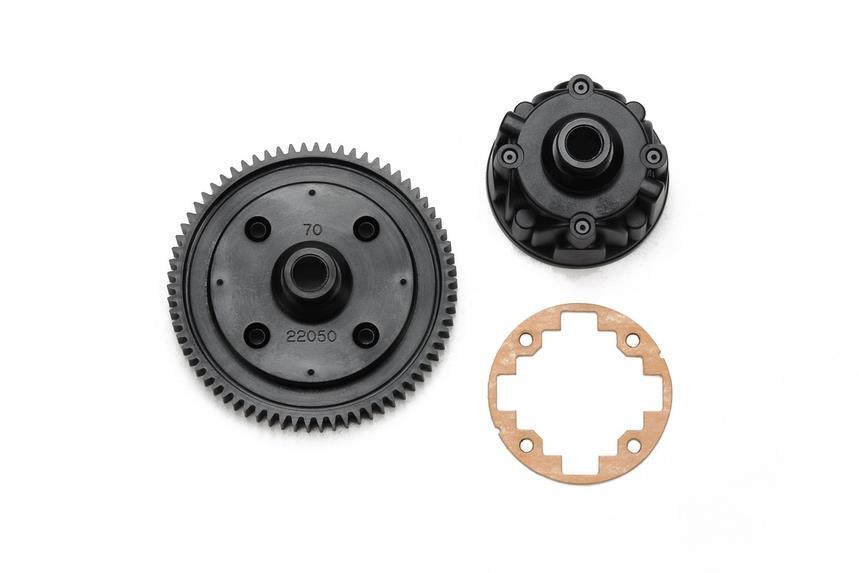 Tamiya 22050 06/0.6 Module Spur Gear (70T) for XV-02 Gear Differential, (XV02)
