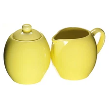 Amsterdam Cream & Sugar Set - Lemon