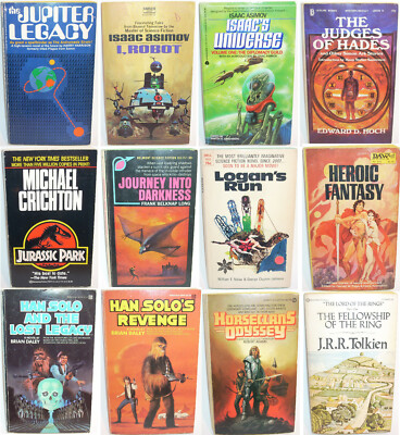 FANTASY & SCIENCE FICTION [ MULTI-LISTING ] Book Titles * H-L * Sci-Fi Vintage 