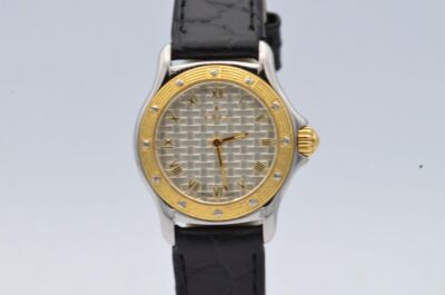 EBEL DRESSWAVE DAMEN UHR STAHL/GOLD VINTAGE 25MM SCHÖNER ZUSTAND QUARZ 6157912