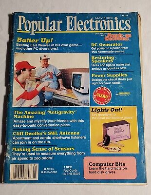 Popular Electronics Magazine May 1989 Vol. 6 No. 5