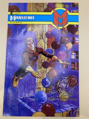 Miracleman #24 Neil Gaiman Eclipse Comics 1993 Sehr guter Erhaltungszustand/NM