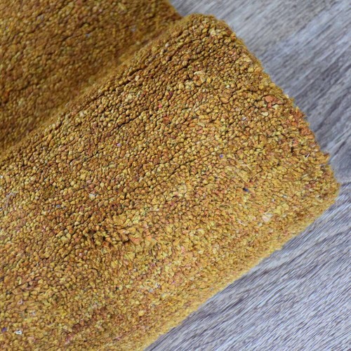 Eco-Friendly Hand Knotted Loom Silk Mix Area Rug Solid Gold BBH Homes BBLSM111 - Picture 48 of 111