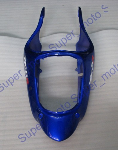 Rear Fairing Tail Plastic Bodywork Fit for KAWASAKI NINJA ZX9R 1998 1999 Blue - Foto 2 di 2
