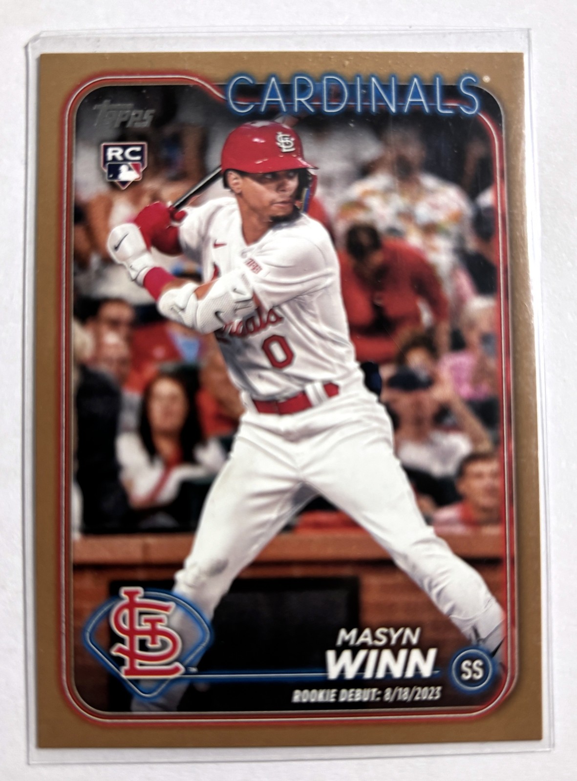 Masyn Winn 2024 Topps Update #US272 Gold #1264/2024