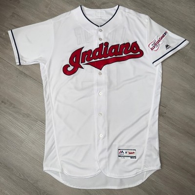FRANCISCO LINDOR Team Issue Cleveland Indians Jersey 44 Pro Cut