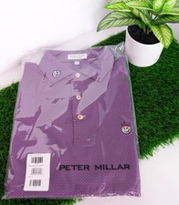 Scotty Cameron Medium M Hot Head Harry Polo Shirt Purple Peter Millar 2025