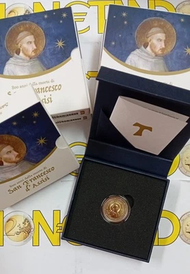 Italia 2026 San Francesco D’Assisi Moneta 2 Euro Reverse Proof - - Bild 1 von 2
