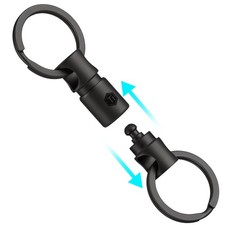 Titanium Quick Release Keychain Connector, Lightweight EDC Key Organizer for ...