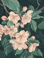 DIY Flower Diamond Art Kits for Adults, 5D Diamond Painting Kits for Beginners,