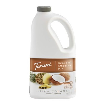Real Fruit Smoothie Mix, Pina Colada, 64 Ounce