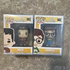 Funko POP!  Animation Big Mouth Andrew 682 and Nick 683 lot of 2