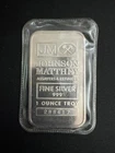 JM Johnson Matthey Assayers & Refiners 1 oz .999 Silver Bar -Still In Plastic