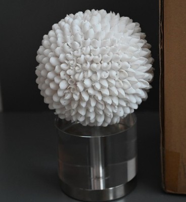 Uttermost Cascara Abstract Sculpture White - 17548  NEW IN BOX