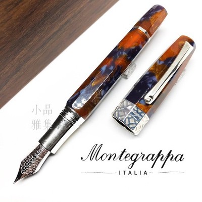 Montegrappa Extra Otto Lapis Ltd Edition 888 Octagon 18K Fountain Pen DHL DDP