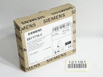 Siemens device circuit breaker 5SY1716-4/new original packaging