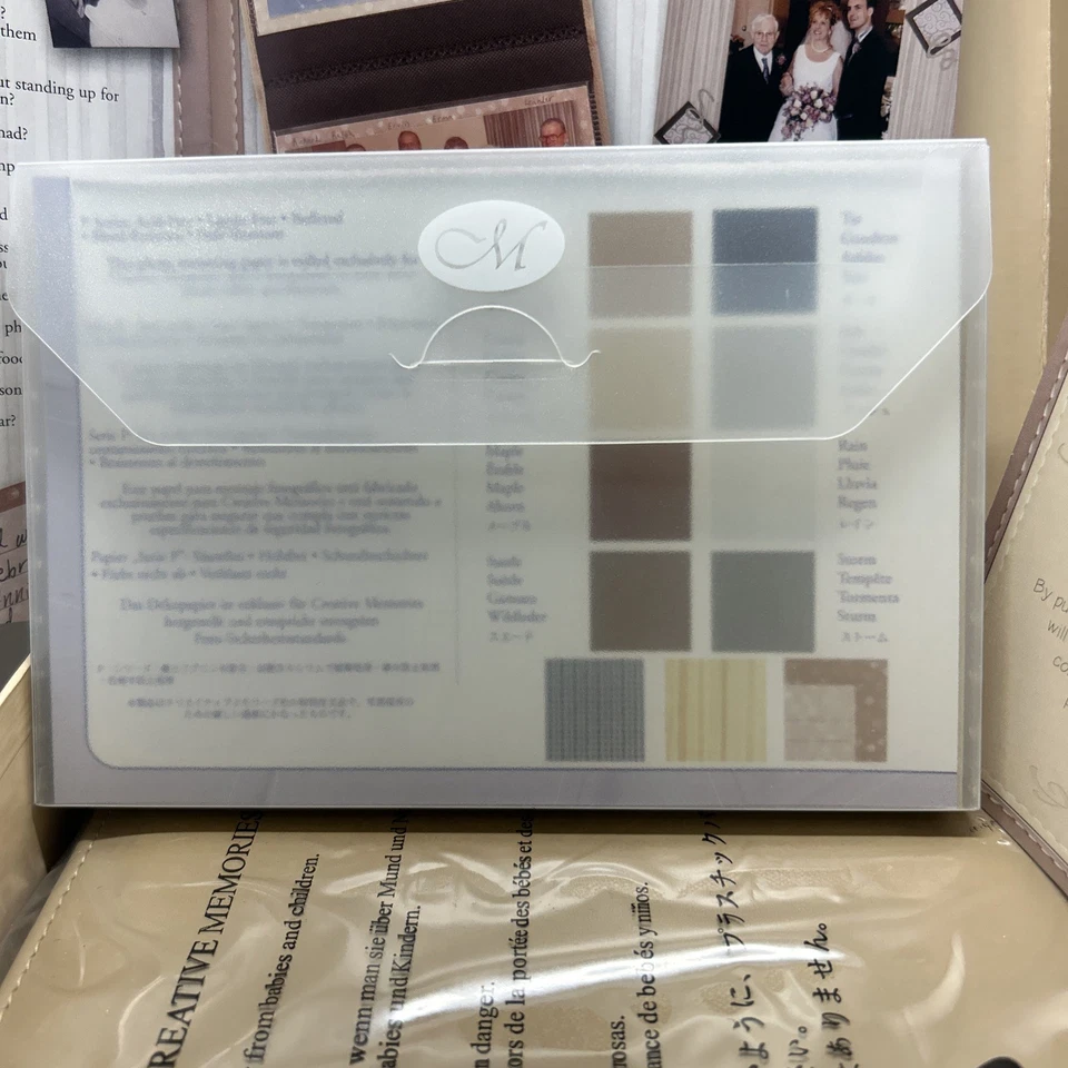 Creative Memories Triumph Memory Chest caixa álbum fosco ideabook - Imagem 3 de 4