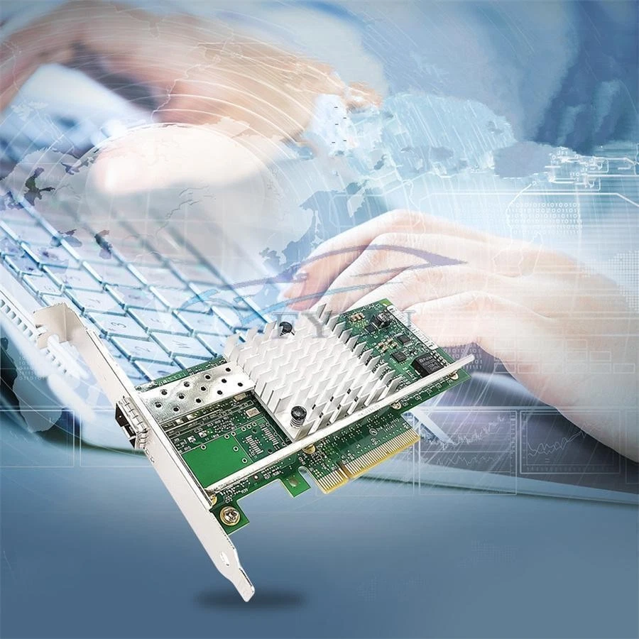 For 10Gbps PCI-E X8 SFP+ Single Port Ethernet Server Adapter X520-DA1/E10G41BTDA - Image 3 of 4