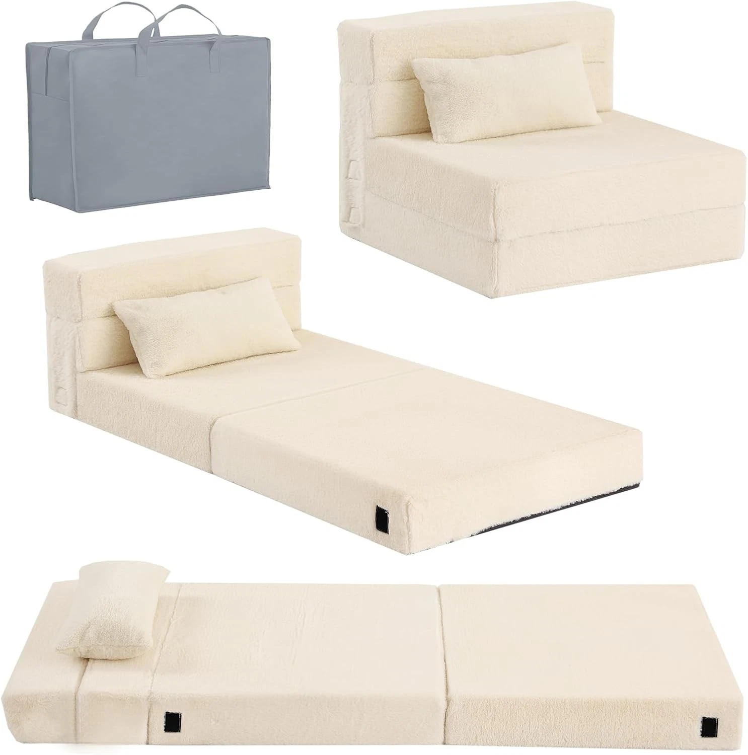 Folding Sofa Bed Floor Mattress Kids Glow Tri Folding Mattress Kid Fold Up Sofa