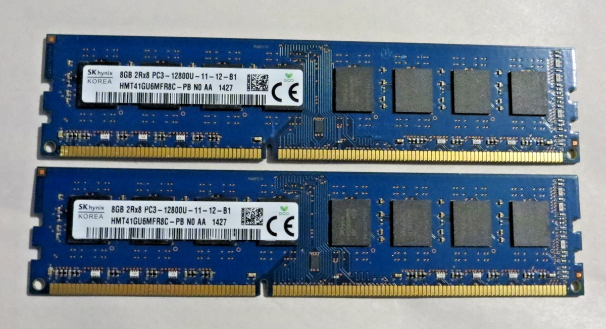 25+ PC3-12800 DDR3-1600 8GB DIMM Computer RAM for sale | Updated