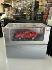 FERRARI 288 GTO RED HOOD OPENS 1/64 DIECAST CAR BY HONE MODEL