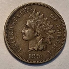 Extremely Fine++ Nicer Low Mintage 1876 Indian Head Cent