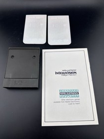 Frog Bog - Intellivision - w/ Manual & Two Overlays - Tested & Works