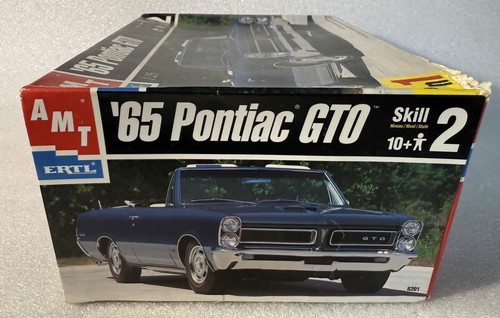 Nuevo kit modelo AMT ERTL 65 PONTIAC GTO #8201 1:25 TECHO RÍGIDO O CONVERTIBLE 3&1 NUEVO EN CAJA - Imagen 9 de 17