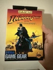 Indiana Jones and the Last Crusade (SEGA Game Gear) Cib Very Rare, EX condition