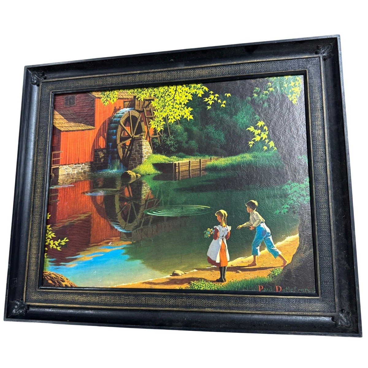 Paul Detlefsen絵画 Vintage Paul Detlefsen art print 