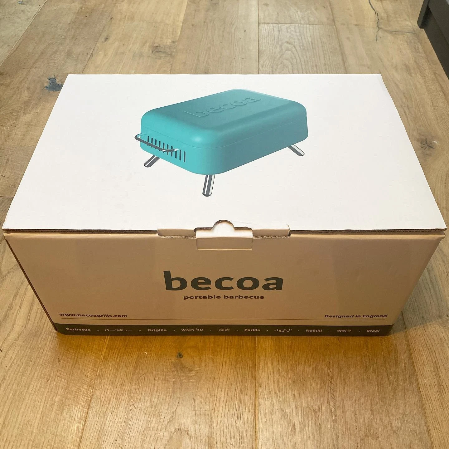 Portable barbecue grill charcoal - Boxed, brand new, turquoise,
Opens in a new window or tab