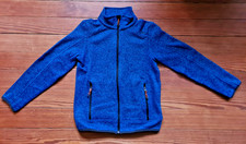 Strickfleecejacke Gr.152, Blau