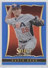 2013 Panini USA Baseball Box Set Select Blue Prizm Preview /199 David Berg 07rd