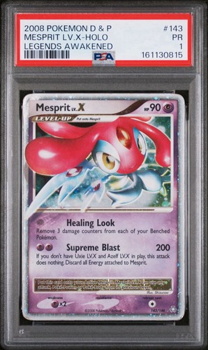Mesprit LV.X graded PSA 1 for sale on eBay