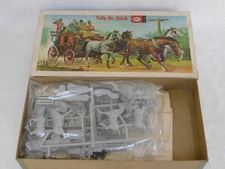 1/69 UPC Tally Ho Passenger Coach Figures Horses Plastic Model Kit Complete