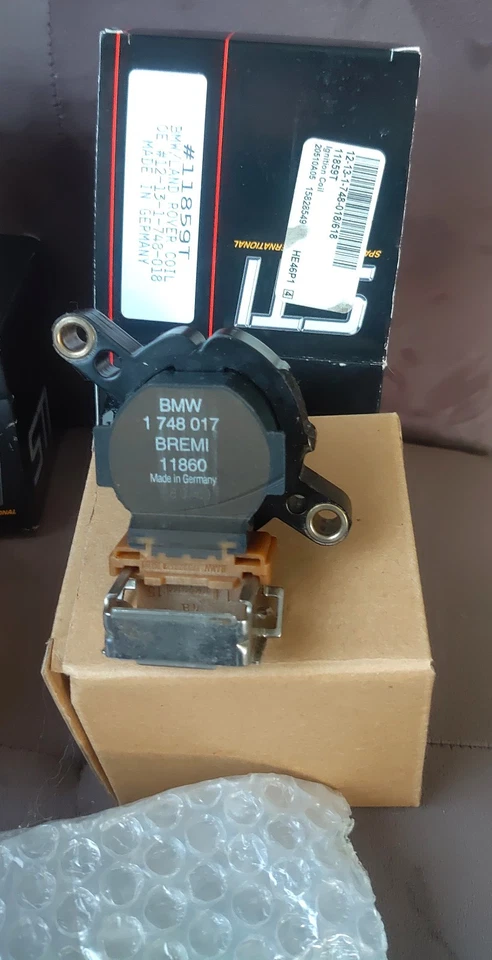 Bobina de ignição BMW Land Rover STI #11859T OEM 12131748018 - Imagem 2 de 4