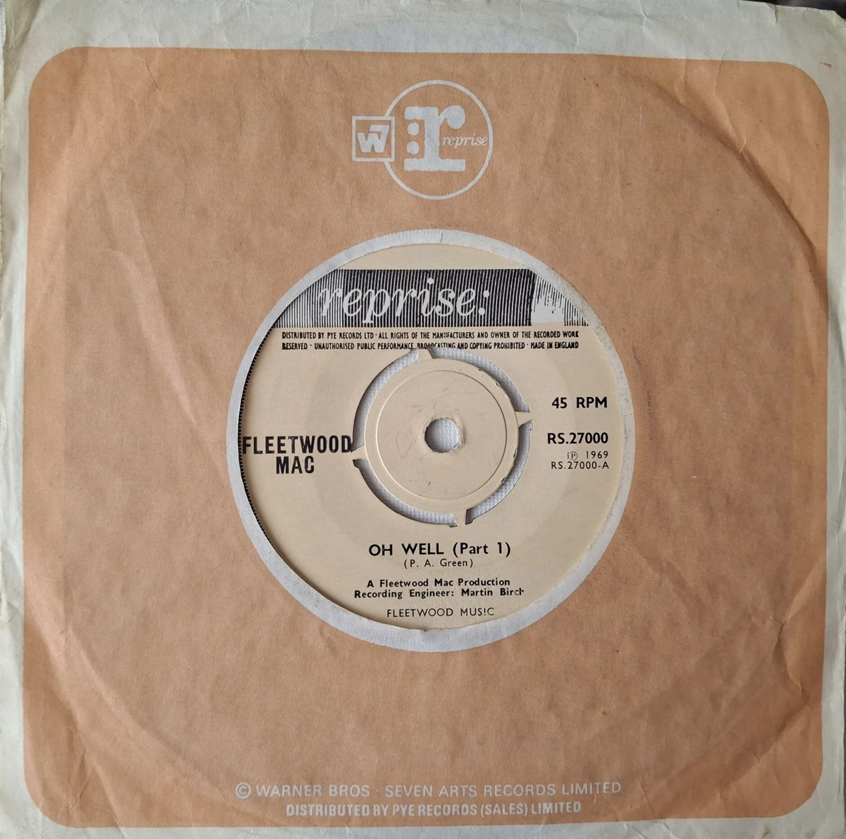 Fleetwood Mac Oh Well for sale | eBay UK