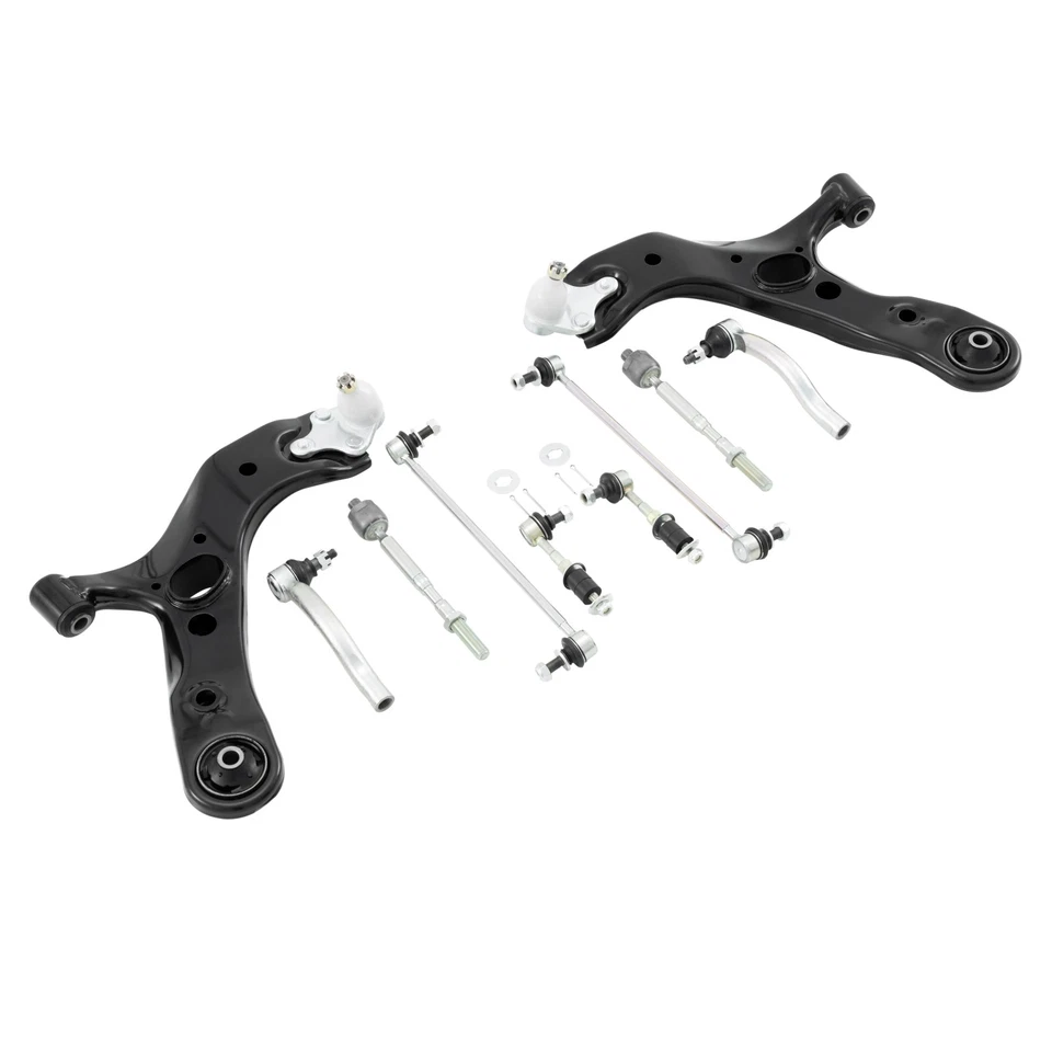 Set Front Lower Control Arm w/ Ball Joint Stabilizer For 2006-2018 Toyota RAV4 - Image 3 of 4