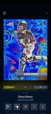 Topps Bunt Cosmic Chrome '25 Drew Romo Blue Moon Legendary DIGITAL