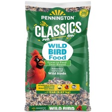 Wild Bird Food Seed Mix Classic Dry Feed for Wild Birds 5 Pound Bag